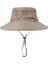 Yyq-Tt Dış Mekan Güneş Koruyucu Balıkçı Şapkası Güneş Şapkası-Koyu Bej (Yurt Dışından) 4