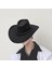 Batı Kovboy Şapkası Sahne Cowgirl Sombrero Kapaklar Kadın Erkek Açık Kamp Siyah (Yurt Dışından) 3