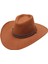 Batı Kovboy Şapkası Sahne Cowgirl Sombrero Kadın Erkek Açık Kamp Kahverengi Için Caps (Yurt Dışından) 1