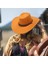 Batı Kovboy Şapkası Sahne Cowgirl Sombrero Kadın Erkek Açık Kamp Sarı Için Kapaklar (Yurt Dışından) 4