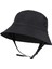 Sun Bucket Şapka Rahat Yaz Ayarlanabilir Çene Kayışı Seyahat Siyah (Yurt Dışından) 1