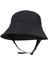 Sun Bucket Şapka Rahat Yaz Ayarlanabilir Çene Kayışı Seyahat Siyah (Yurt Dışından) 2