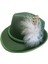 Fedora Ş Kostüm Ş Fötr Ş Tüy 2 Yeşil (Yurt Dışından) 1
