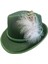 Fedora Ş Kostüm Ş Fötr Ş Tüy 2 Yeşil (Yurt Dışından) 2