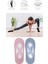2 Adet Bayan Kaydırmaz Tabanlı Yoga Pilates Fitness Dans ve Spor Çorabı 3
