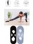 2 Adet Bayan Kaydırmaz Tabanlı Yoga Pilates Fitness Dans ve Spor Çorabı 3