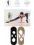 2 Adet Bayan Kaydırmaz Tabanlı Yoga Pilates Fitness Dans ve Spor Çorabı 3
