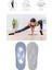 2 Adet Bayan Kaydırmaz Tabanlı Yoga Pilates Fitness Dans ve Spor Çorabı 3