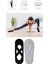 2 Adet Bayan Kaydırmaz Tabanlı Yoga Pilates Fitness Dans ve Spor Çorabı 3