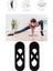 2 Adet Bayan Kaydırmaz Tabanlı Yoga Pilates Fitness Dans ve Spor Çorabı 1