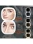 LED Işıklı Makyaj Aynası Siyah Renk Yakınlaştırma Özelliği ile Pratik Kullanım 9 cm 4