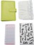 A6 Pu Deri Defter Bağlayıcı Bütçe Planlama Not Defteri 6 Telli Dosya Kapakları, 8 Bağlayıcı Cep, Fatura Planlama Için A (Yurt Dışından) 1