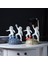 Bookend Yaratıcı Astronot Kitap Standı Bookend Heykelleri Işık Lüks Kitap Tutucu Depolama Masaüstü Kitap Bölme B (Yurt Dışından) 3