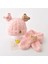 Sonbahar Ve Kış Çocuk Peluş Şapka Eşarp Iki Parçalı Set Ayı Sevimli Tarzı Pembe (Yurt Dışından) 4