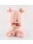 Sonbahar Ve Kış Çocuk Peluş Şapka Eşarp Iki Parçalı Set Ayı Sevimli Tarzı Pembe (Yurt Dışından) 5