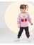 Kız Bebek Pamuklu Fırfırlı Cherry Baskılı Ikili Takım 1
