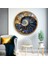 Vitray Yuvarlak Cam Tablo | Hediyelik, Dekoratif, Ofis, Mutfak 5