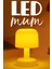 LED Mum Iskandinav Tip Pil Dahil Dumansız Alev Ledli Yapay Dekoratif Mum Dekor Işığı Krem PT427 1