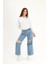 Kapüşonlu 3 Iplik Crop Hoodie 2