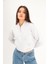 Kapüşonlu 3 Iplik Crop Hoodie 4