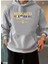 Erkek Monaco Baskılı Kapüşonlu Oversize Sweatshırt 1