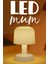 LED Mum Iskandinav Tip Pil Dahil Dumansız Alev Ledli Yapay Dekoratif Mum Dekor Işığı Beyaz PT427 1