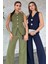 Düğme Detaylı Yelek Pantolon İkili Takım P-00012581 1