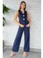 Düğme Detaylı Yelek Pantolon İkili Takım P-00012581 2