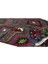 160X314 cm El Dokuması Yünden Yapılmış Dekoraif Kilim, Eski Geometrik Desenli Kilim 3