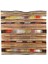 160X305 cm Çok Renkli Eski El Yapımı Kilim, Düz Dokuma %100 Yün Kilim 2