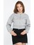 Fermuarlı Crop Top Sweatshirt 1