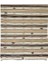 144X349 cm Çizgi Desenli Eski El Dokuması Yolluk Kilim, Dekoratif Düz Dokuma Halı 5