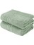 Boheme %100 Pamuklu Lüks 2'li Banyo Paspası Seti | 50X70CM | Buz Yeşili 2