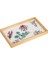 Lcw Home Beyaz Çiçek Baskılı Dekoratif Tepsi 25X45 cm 4