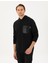 Erkek Siyah Comfort Fit Sweatshirt 50290615-VR046 1
