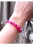 Pembe Akik Taşı Bileklik 8 mm 3