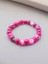 Pembe Akik Taşı Bileklik 8 mm 4