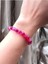 Pembe Akik Taşı Bileklik 8 mm 5