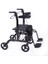 DM-9124 Lüx Ayak Pedallı Alüminyum Rolatör (Hem Rolatör Hem Tekerlekli Sandalye) 1
