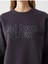 Lcw Vision Taş Baskılı Oversize Kadın Kalın Sweatshirt 3