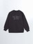 Lcw Vision Taş Baskılı Oversize Kadın Kalın Sweatshirt 5