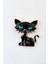 Kedi Broş. Taşlı Tasarım Broş. Yaka Iğnesi Broş. Kadın Broş. Broş. Erkek Broş. Unisex 3