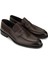 Erkek Hakiki Deri Kahverengi Loafer Ayakkabı 1097 8025 Erk Ayk SK24-25 Kahve 2