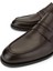 Erkek Hakiki Deri Kahverengi Loafer Ayakkabı 1097 8025 Erk Ayk SK24-25 Kahve 3