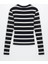 Lcw Vision Bisiklet Yaka Çizgili Kadın Body 2