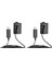 550D 600D 650D 700D Için Lp-E8 Için Dc Güç Bankası USB Adaptör Kablosu Değiştirme Ile 4x -E8 Kukla Pil (Yurt Dışından) 1