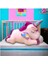 Tek Boynuzlu At Ünicorn & Uyku Arkadaşı & Peluş Oyuncak Hediyelik 70 cm 3