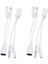 2x Pasif Ethernet Üzerinden Güç Poe Adaptör Enjektör + Ayırıcı Kit 5V 12V 24V 48V (Yurt Dışından) 1