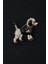 Sevimli Fino Köpeği Broş. Taşlı Tasarım Broş. Yaka Iğnesi Broş. Köpek Broş. Kadın Broş. Broş. 3