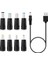5V Usb'den Dc'ye 5.5x2.1mm 3.5mm 4.0mm 4.8mm 6.4mm 5.5x2.5mm 6.3mm Fiş Şarj Kablosu Ile Uyumlu Fan Hoparlör Yönlendirici LED Lamba (Yurt Dışından) 1